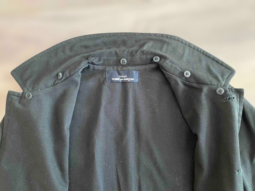 【みつ】 COMME des GARÇONS tricot ブラックコート