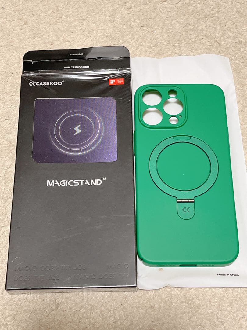 CASEKOO iPhone 15 Pro Max 用 ケースMagSafe対応