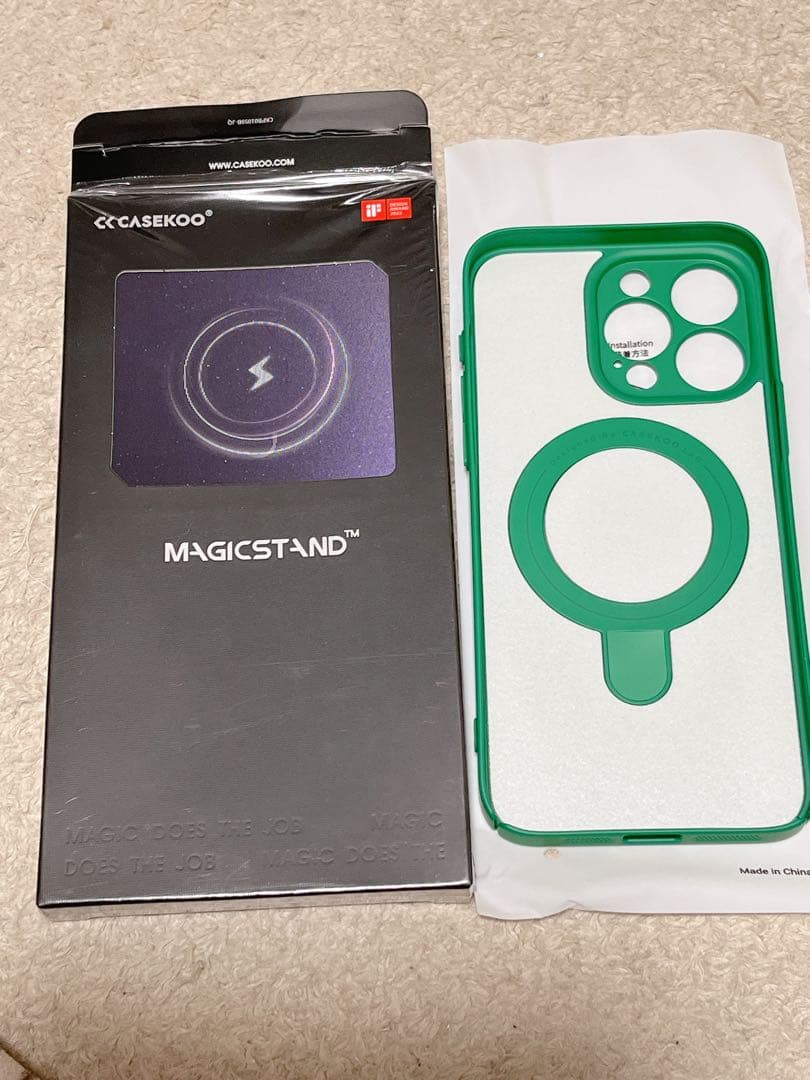 CASEKOO iPhone 15 Pro Max 用 ケースMagSafe対応