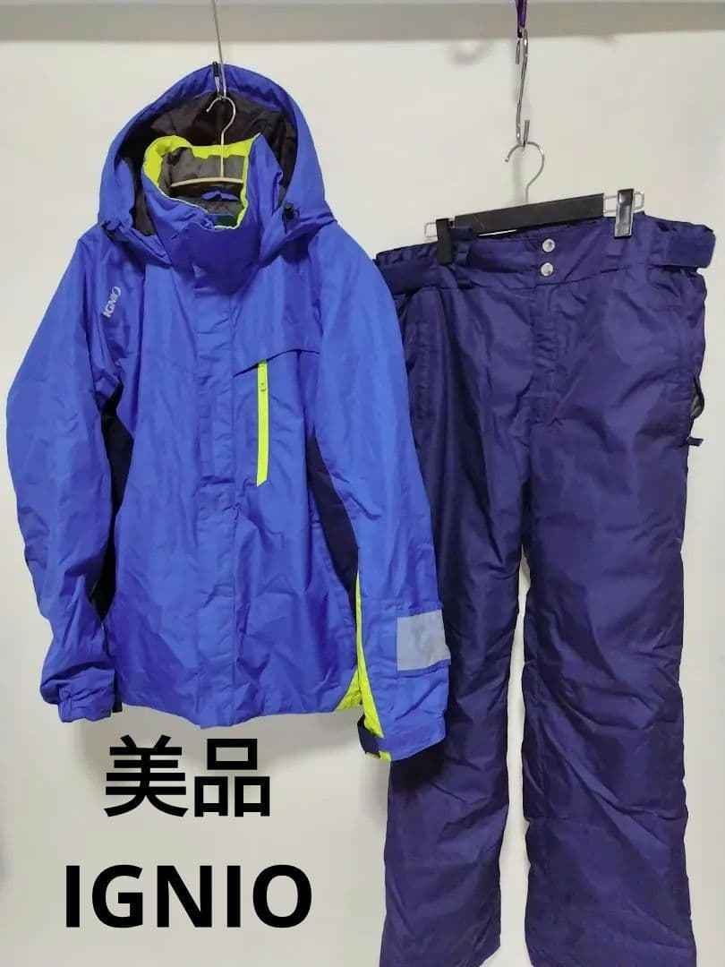美品 IGNIO イグニオ スキーウェア メンズO ボード スノーウェア