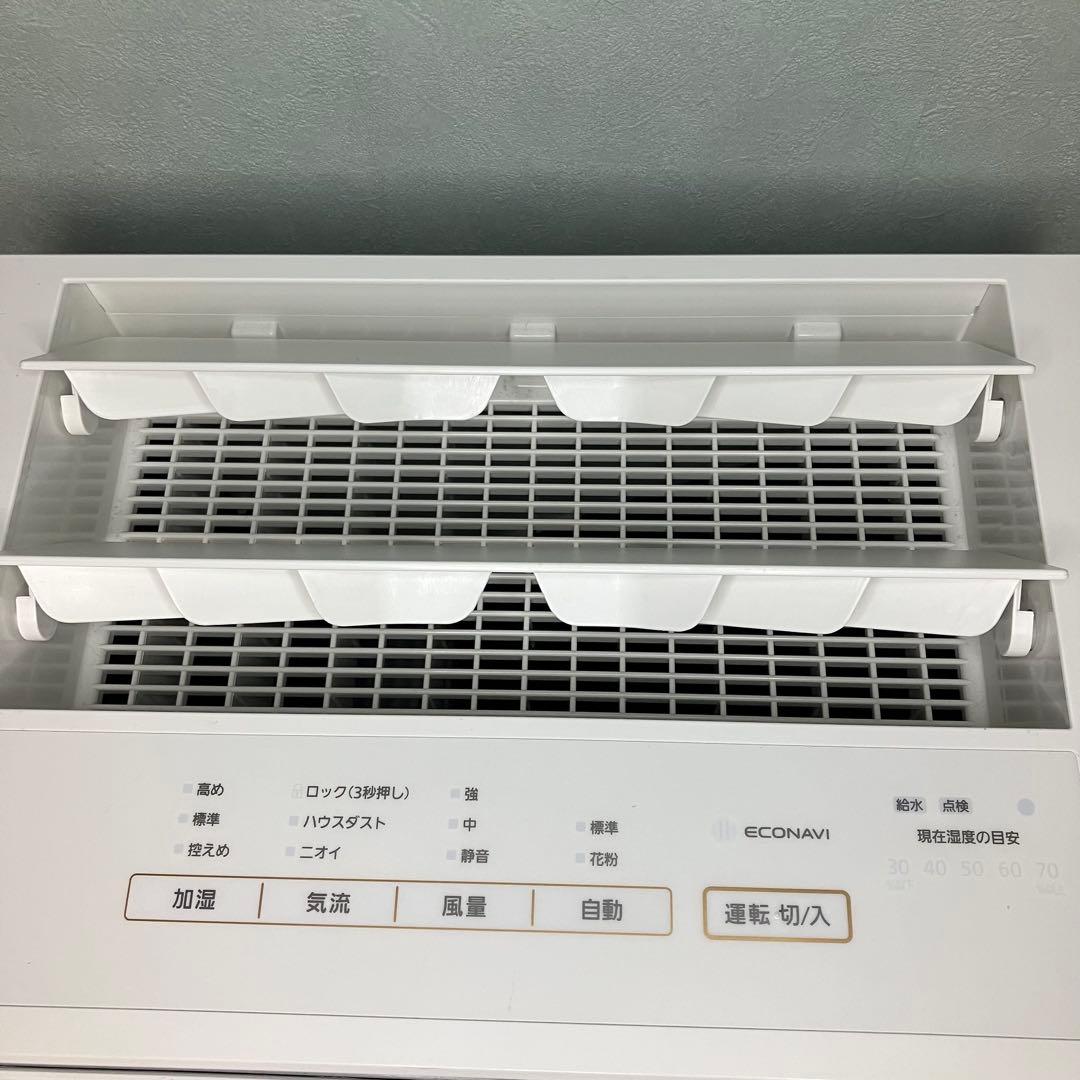 美品　Panasonic 加湿空気清浄機　F-VC70XT-W ホワイト
