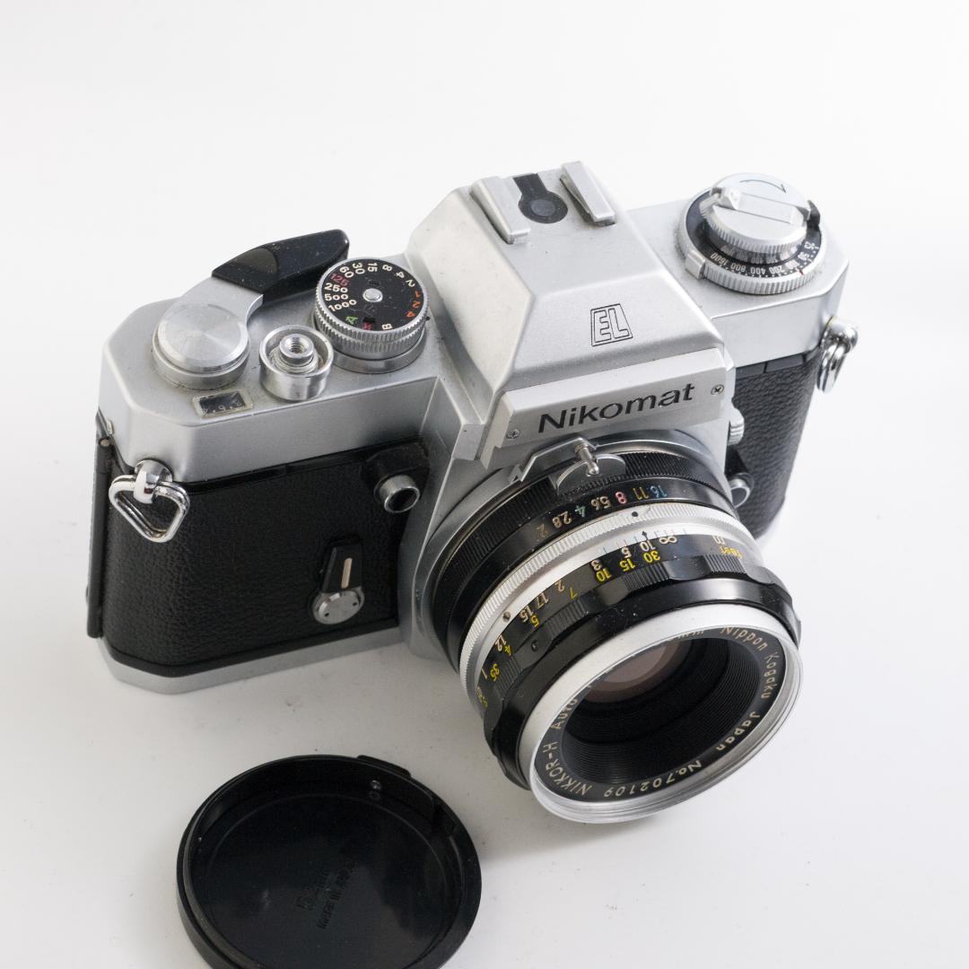 ニコン 電子式一眼レフ NIKOMAT EL Nikkor-H 50mm f2付