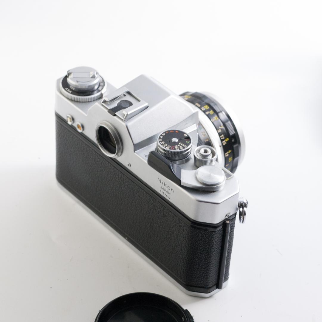 ニコン 電子式一眼レフ NIKOMAT EL Nikkor-H 50mm f2付