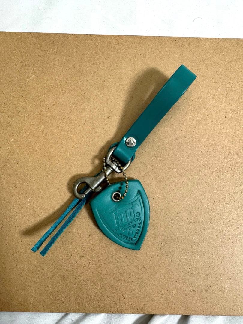 HTC Snap Key Holder red stone ターコイズレザー