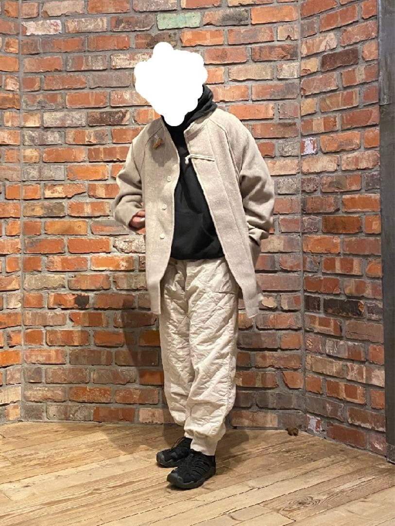 【試着程度】【屋外未使用】CONFECT ウールパイルダッフルコート サイズ3