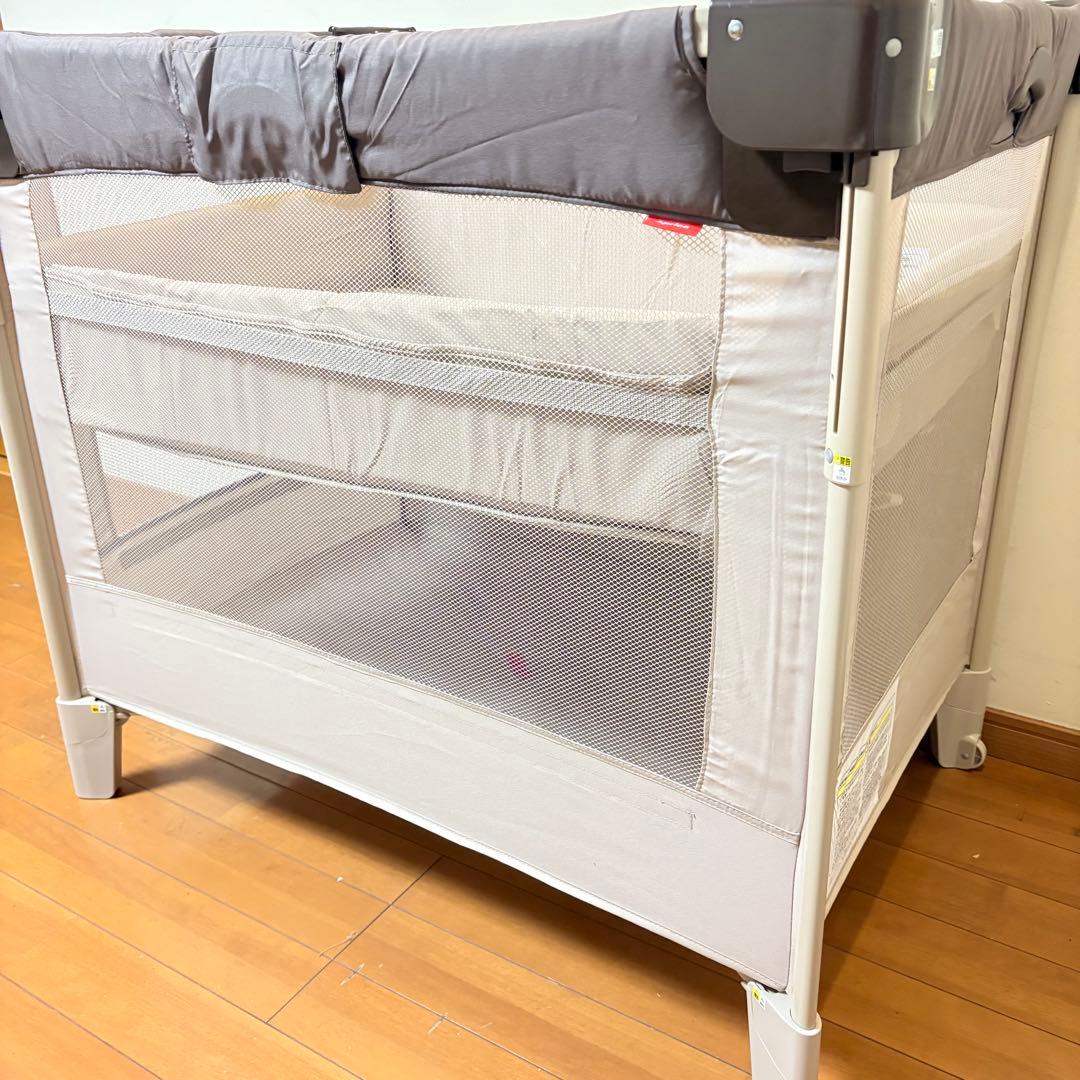 【美品・付属品完備】Aprica アップリカ ココネルエアー ベビーベッド