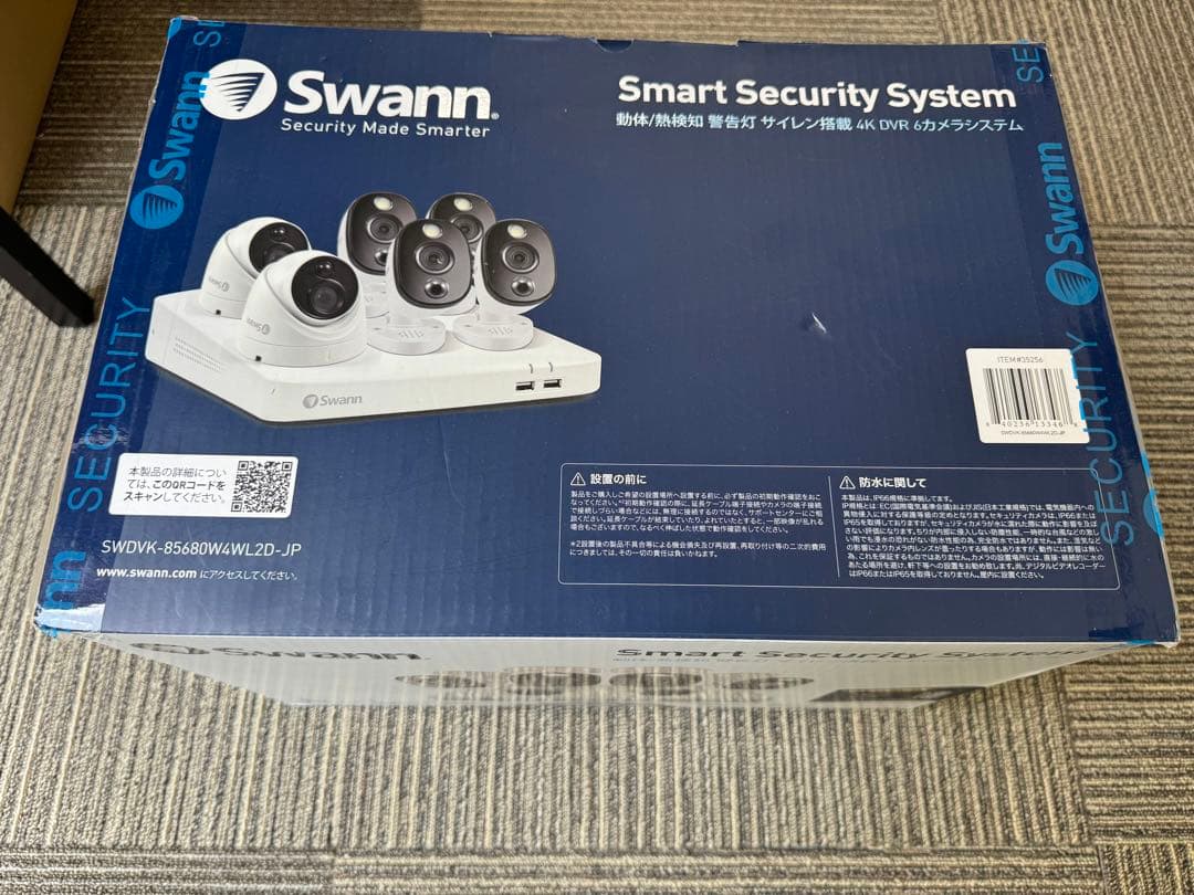 【格安】Swann Smart Security System 4K 防犯カメラ