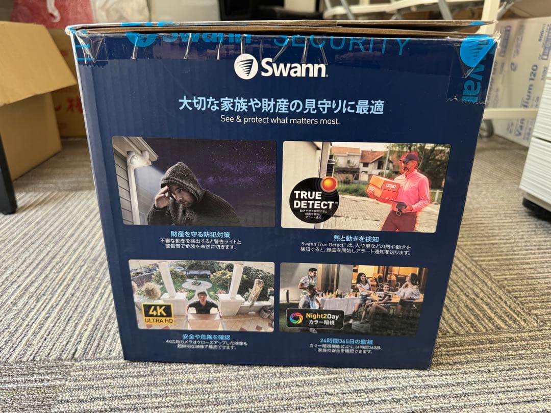 【格安】Swann Smart Security System 4K 防犯カメラ