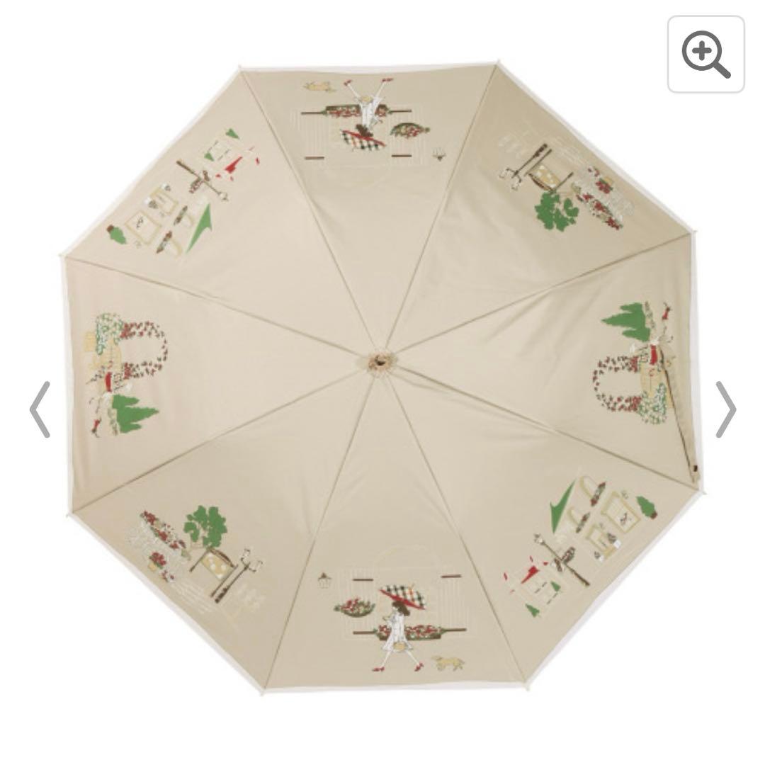 タグ付き新品未使用 DAKS 遮光一級 日傘 ジャンプ式 ベージュ 晴雨兼用