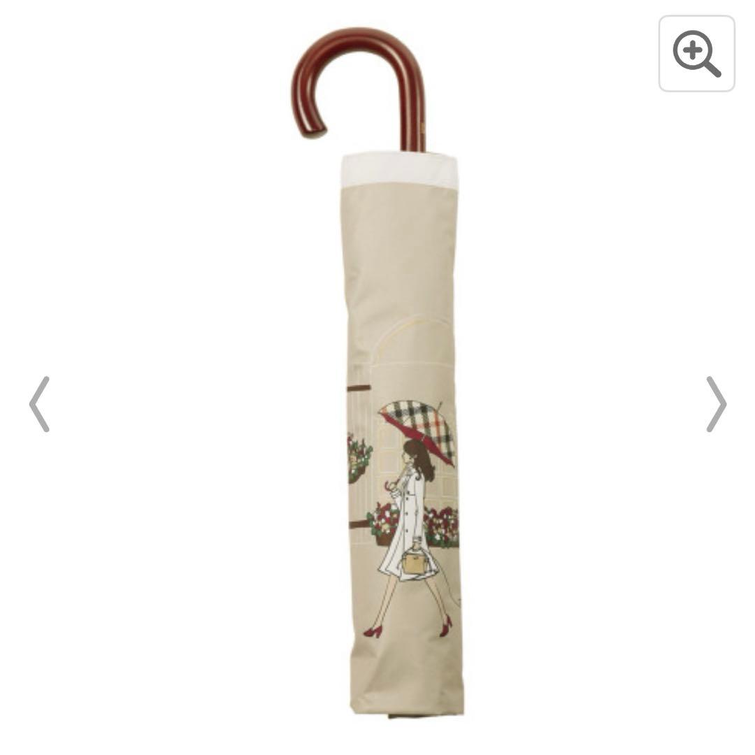 タグ付き新品未使用 DAKS 遮光一級 日傘 ジャンプ式 ベージュ 晴雨兼用