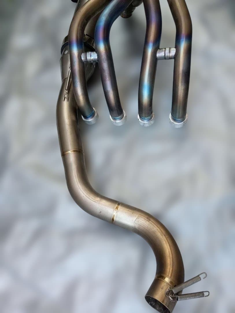 ZZR1100 D型　ノジマ　FASARM S TITAN V フルエキ　チタン