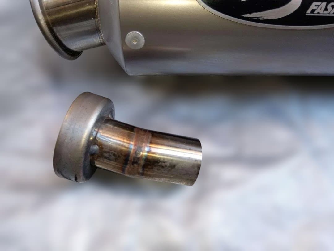 ZZR1100 D型　ノジマ　FASARM S TITAN V フルエキ　チタン