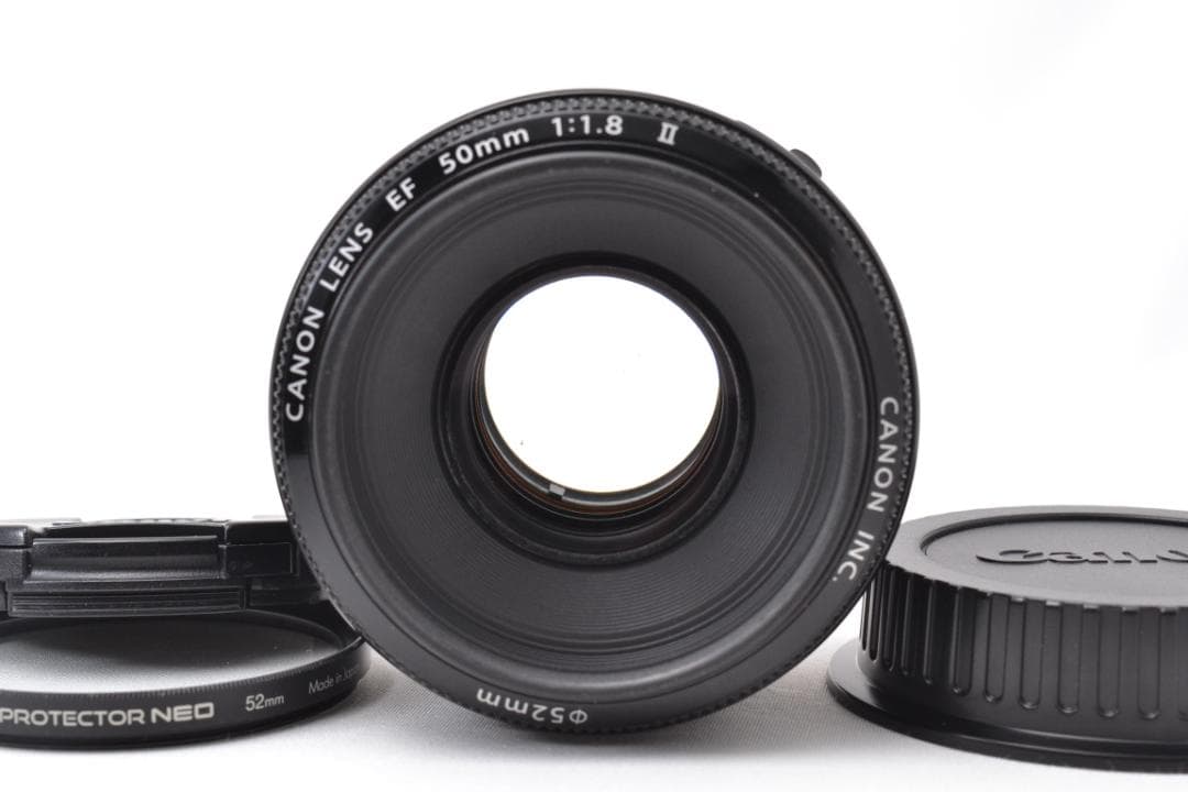 キャノン Canon EF 50mm F1.8 II 単焦点レンズ