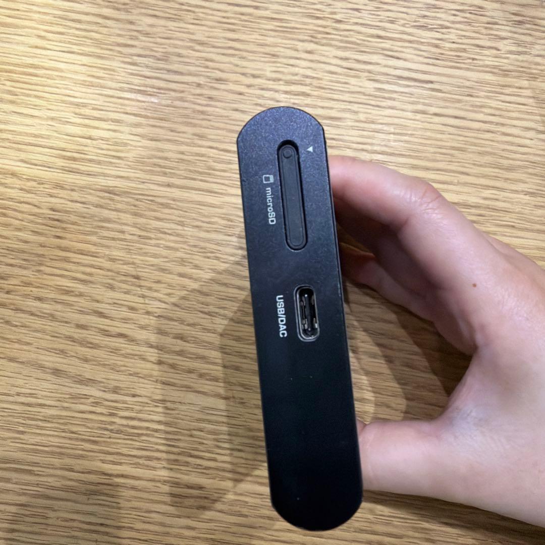 M3X 黒　ポータブルミュージックプレイヤー