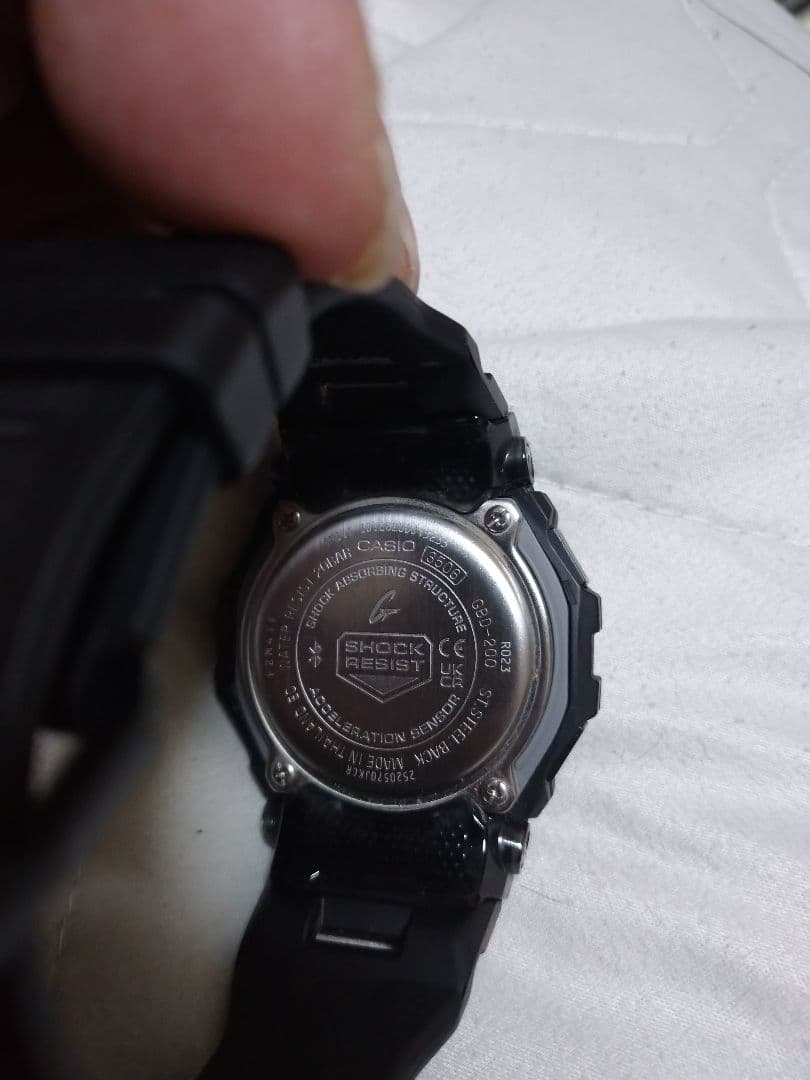 G-SHOCK デジタル腕時計 ブラック GBD - 200