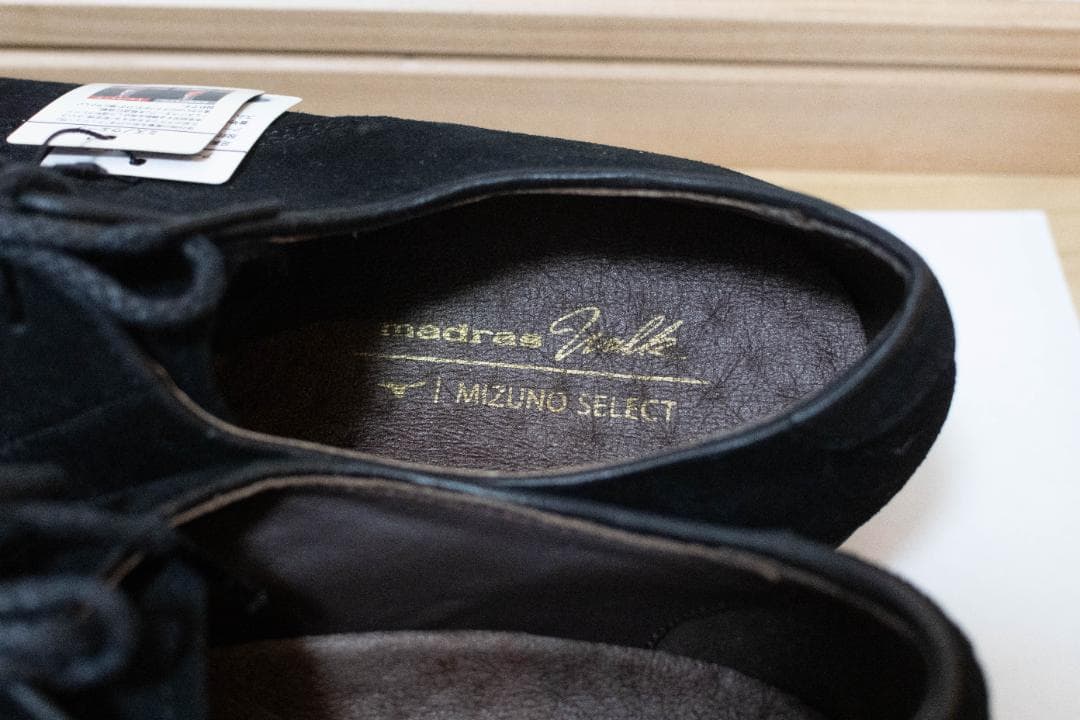 【 マドラスウォーク × ミズノセレクト 】 スエードプレーントゥ 27.0