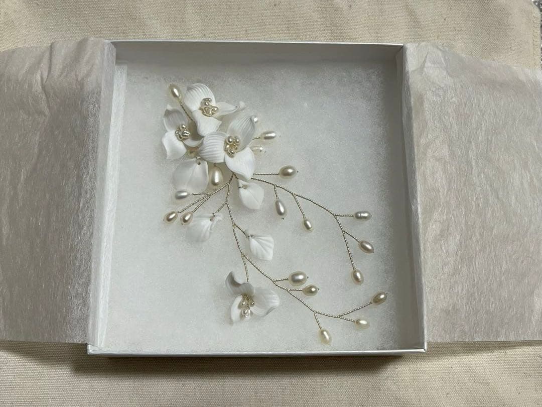 STELLA BRIDAL ヘッドドレス ブラン・アンジュII