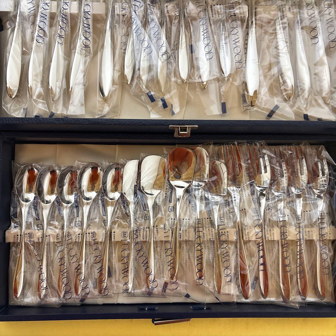 ラッキーウッド マリール ディナーセット〈38本セット〉 新品未使用品