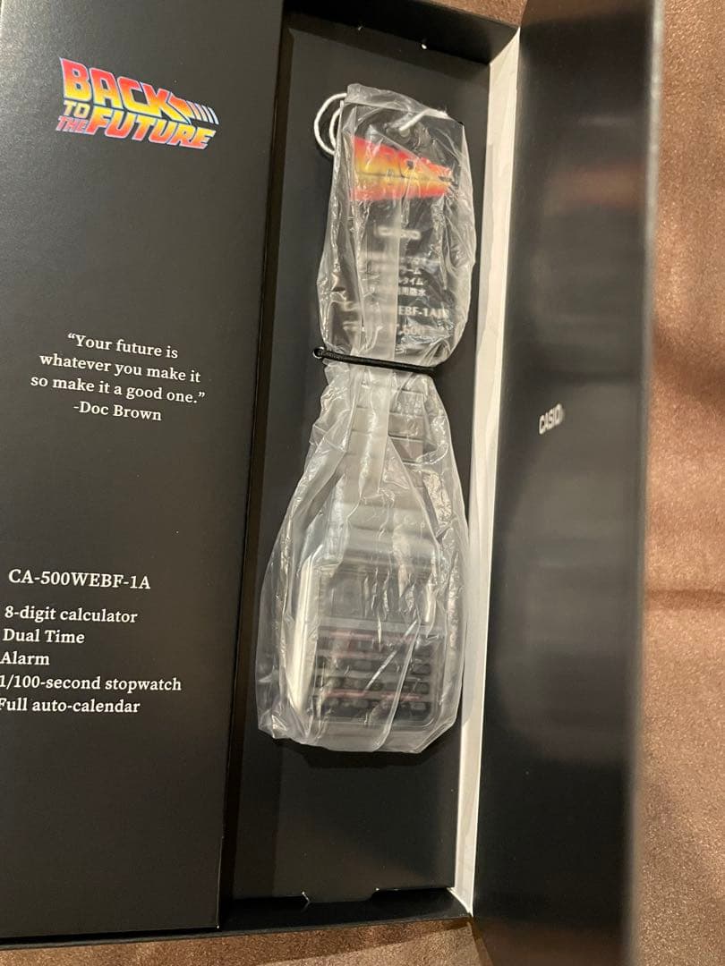 バック・トゥ・ザ・フューチャー CA-500WEBF-1AJR, Watch