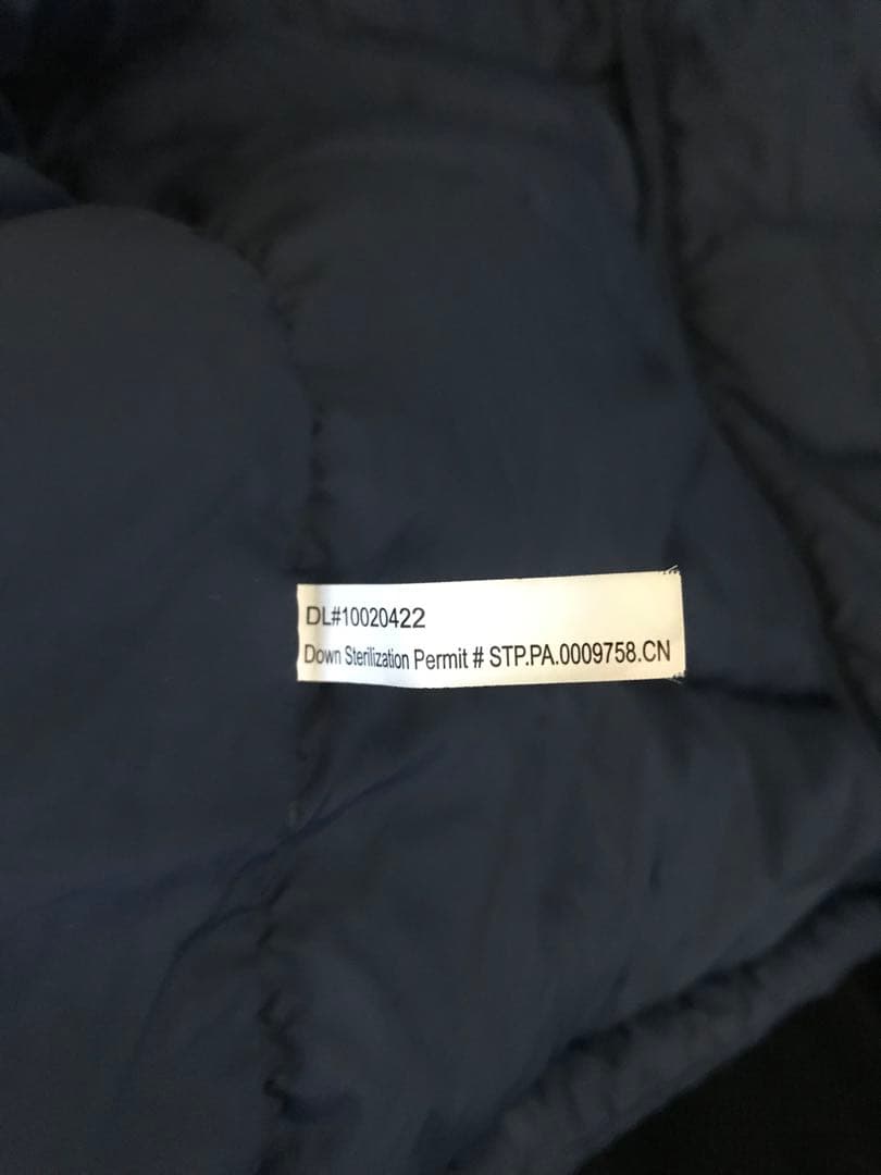 【早い者勝ち】THE NORTH FACE ネイビー ダウンジャケット XL