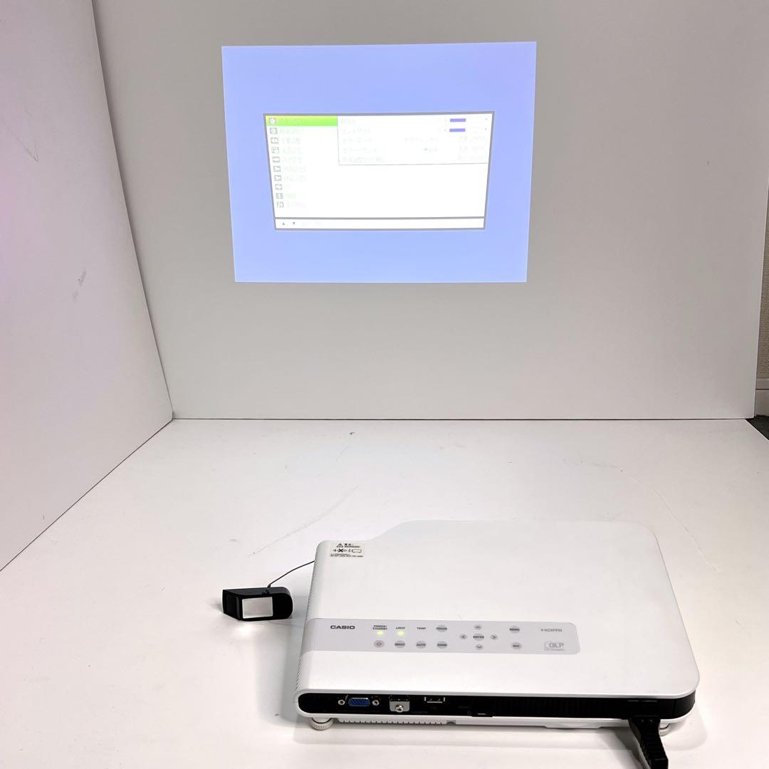 【極美品・動作品】 CASIO プロジェクター XJ-A145V リモコン付き