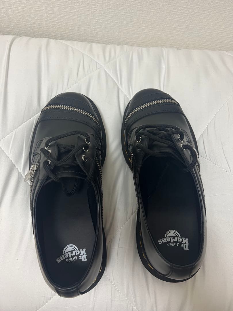 値下げ【新品未使用】Dr. Martens ブラックローファー 厚底