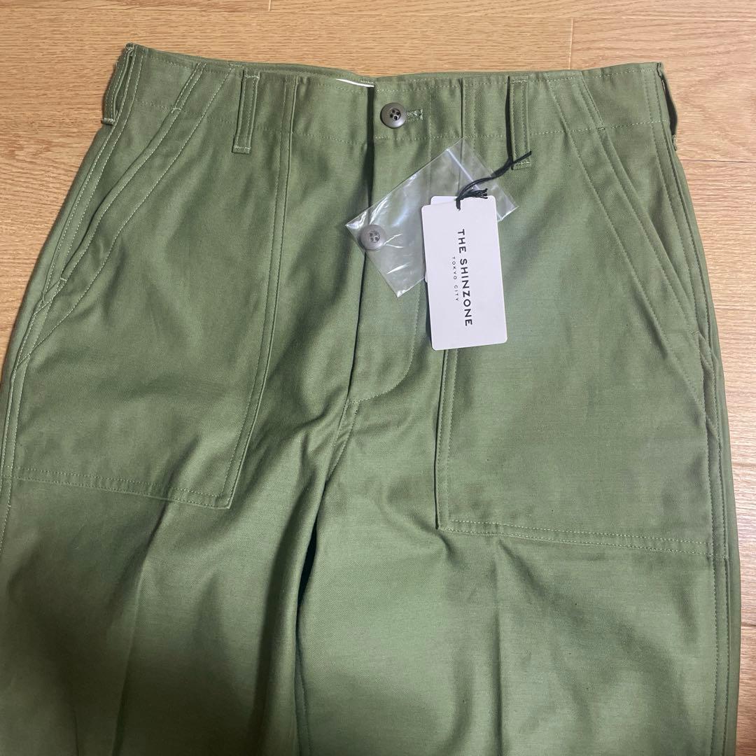 THE SHINZONE シンゾーン　ベイカーパンツ　40 カーキ