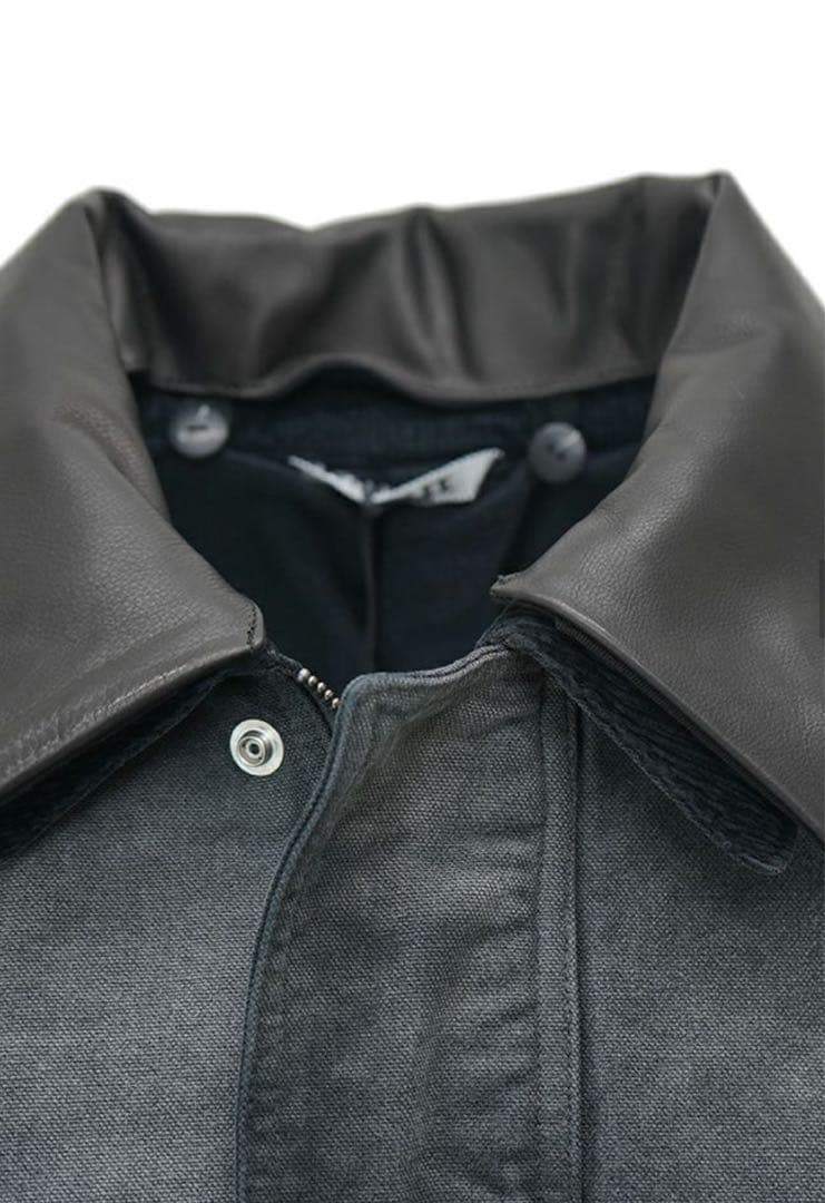 オーラリーAURALEE25AW COTTONDUCK BLOUSONブラック4