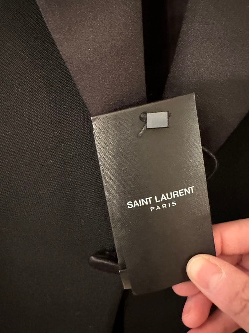 サンローラン パワーショルダー スモーキングジャケットセットアップ