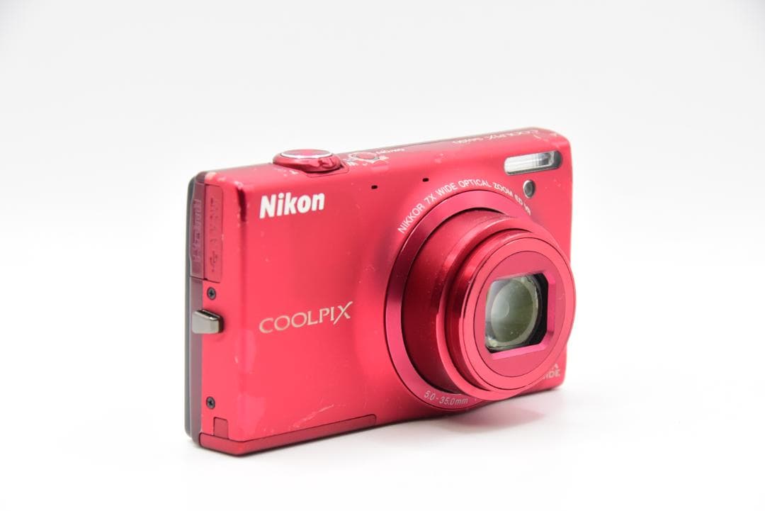 ニコン Nikon COOLPIX S6100 レッド《動作確認済み》