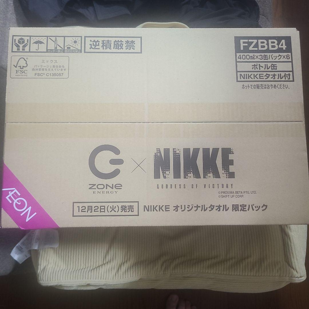 ZONE 勝利の女神 NIKKE オリジナルタオル限定パック 未開封