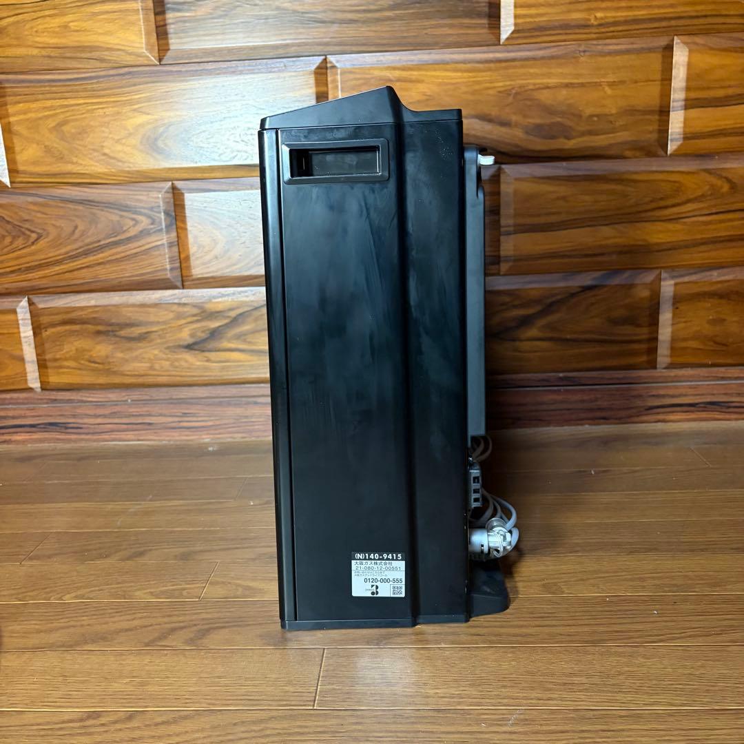 超美品 リンナイ ブラック ガスファンヒーター RC-U5801E 都市ガス