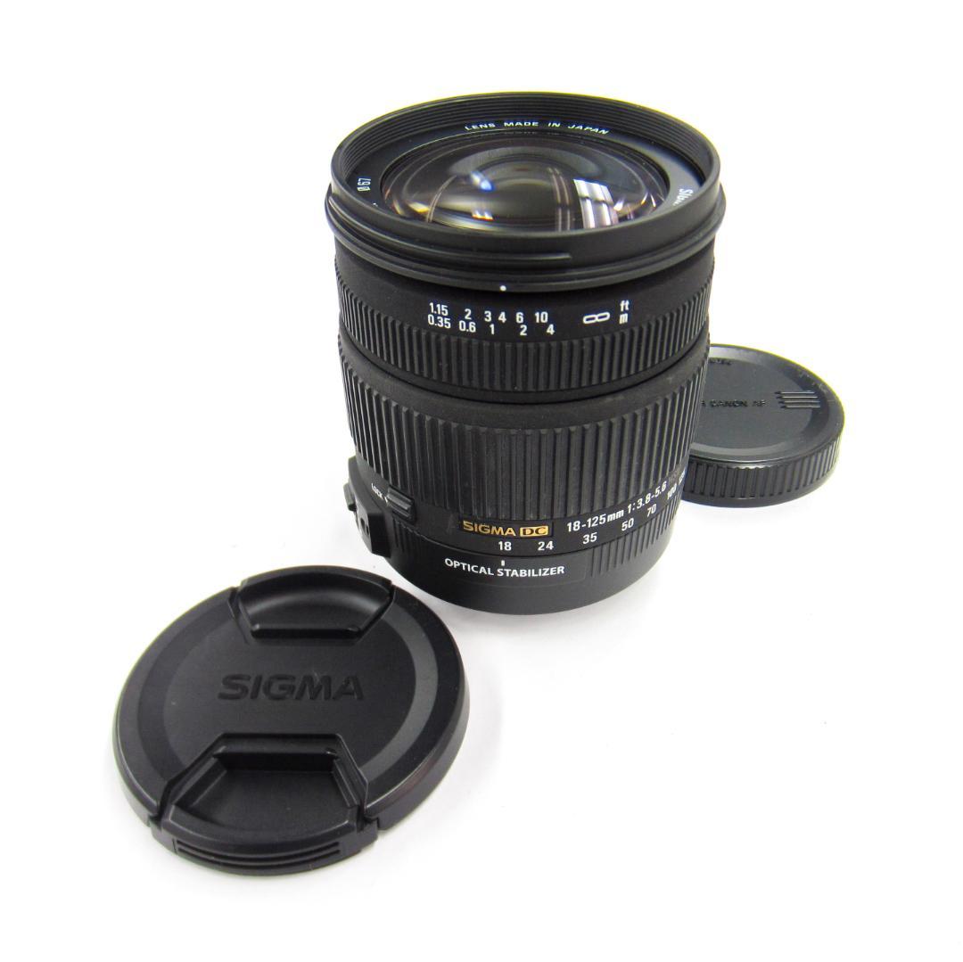 SIGMA 18-125mm F3.8-5.6 DC OS HSM CANON用