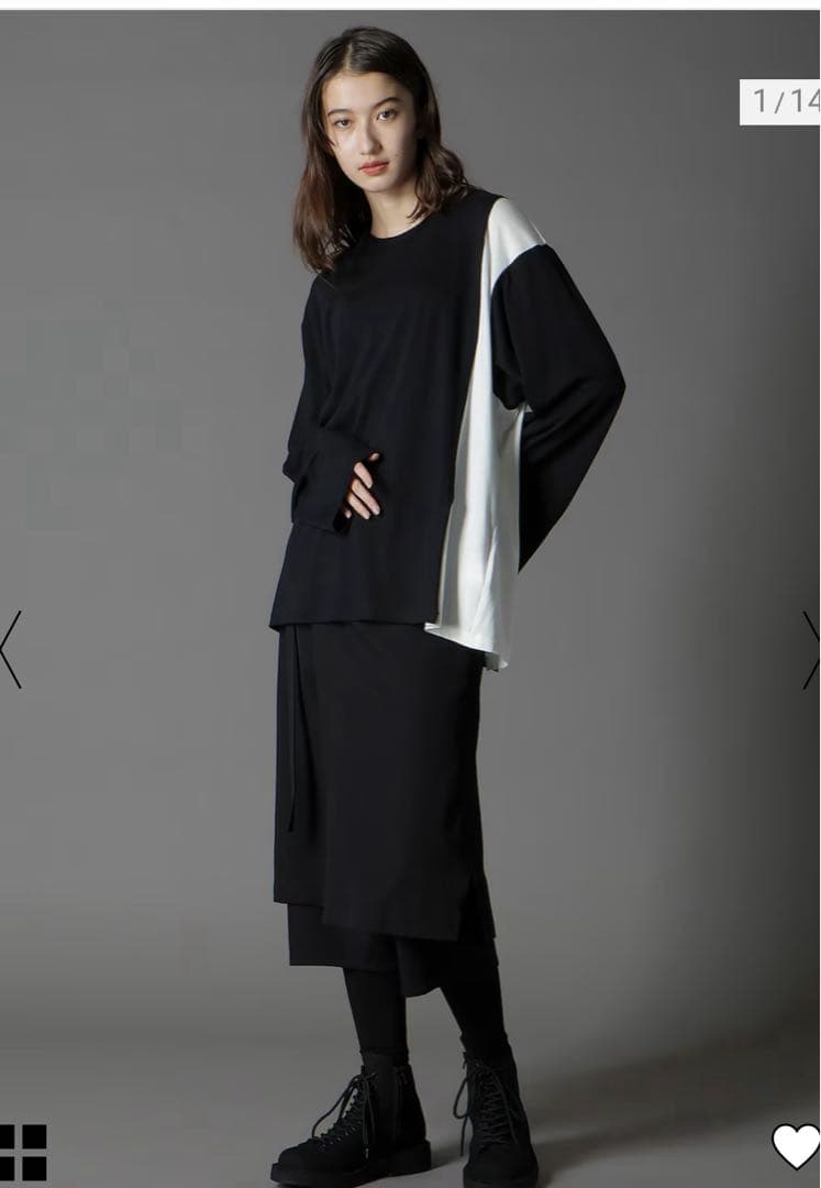 cole新品未使用　長袖Tシャツ 黒　白