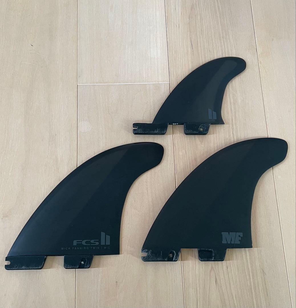 【美品】　FCS2　MFツインスタビ　MFツインフィン　ミックファニング