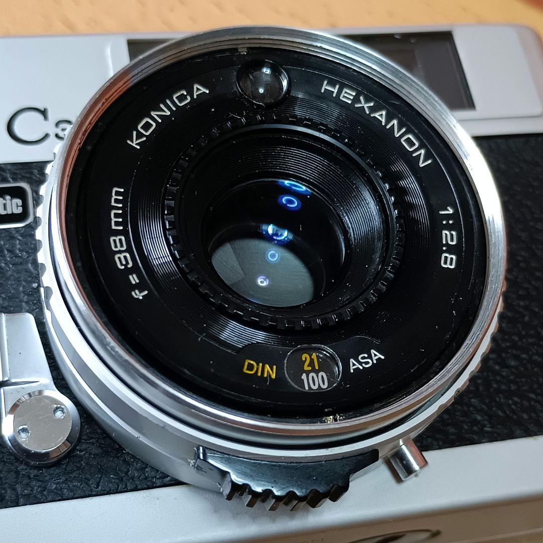 フィルムカメラ【調整、完動品】コニカC35 芦田愛菜