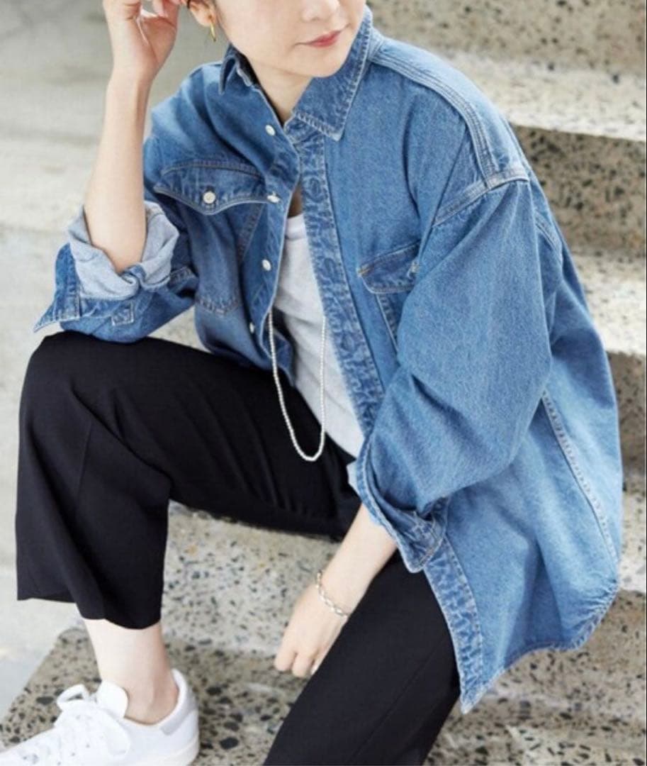 スローブイエナ　LE DENIM BDU デニムシャツ　美品