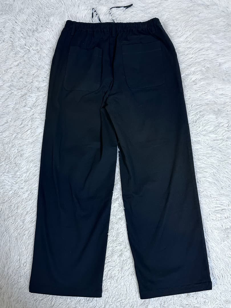 極美品 Grimcrap ワイドトラウザーストレッチチノパンツ