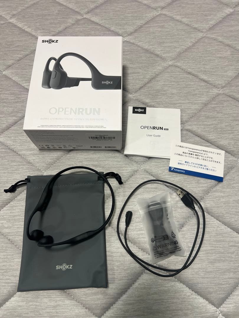 SHOKZ 骨伝導イヤホン openrun S803