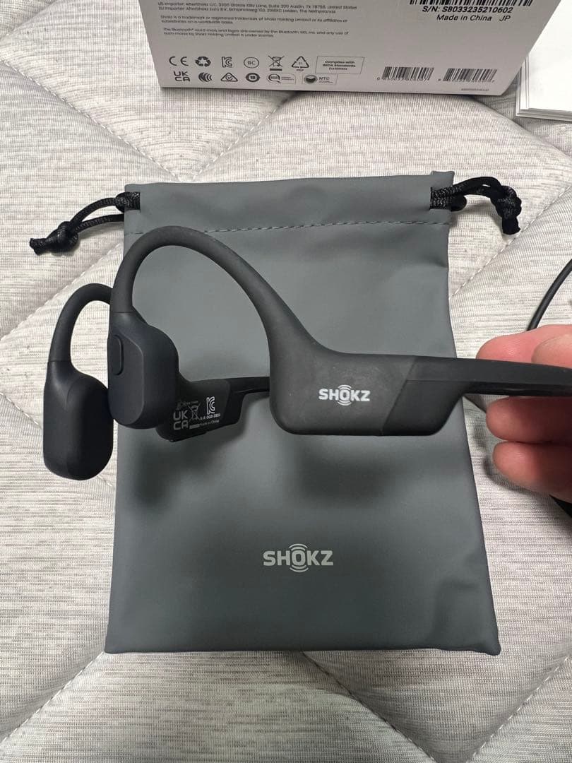 SHOKZ 骨伝導イヤホン openrun S803