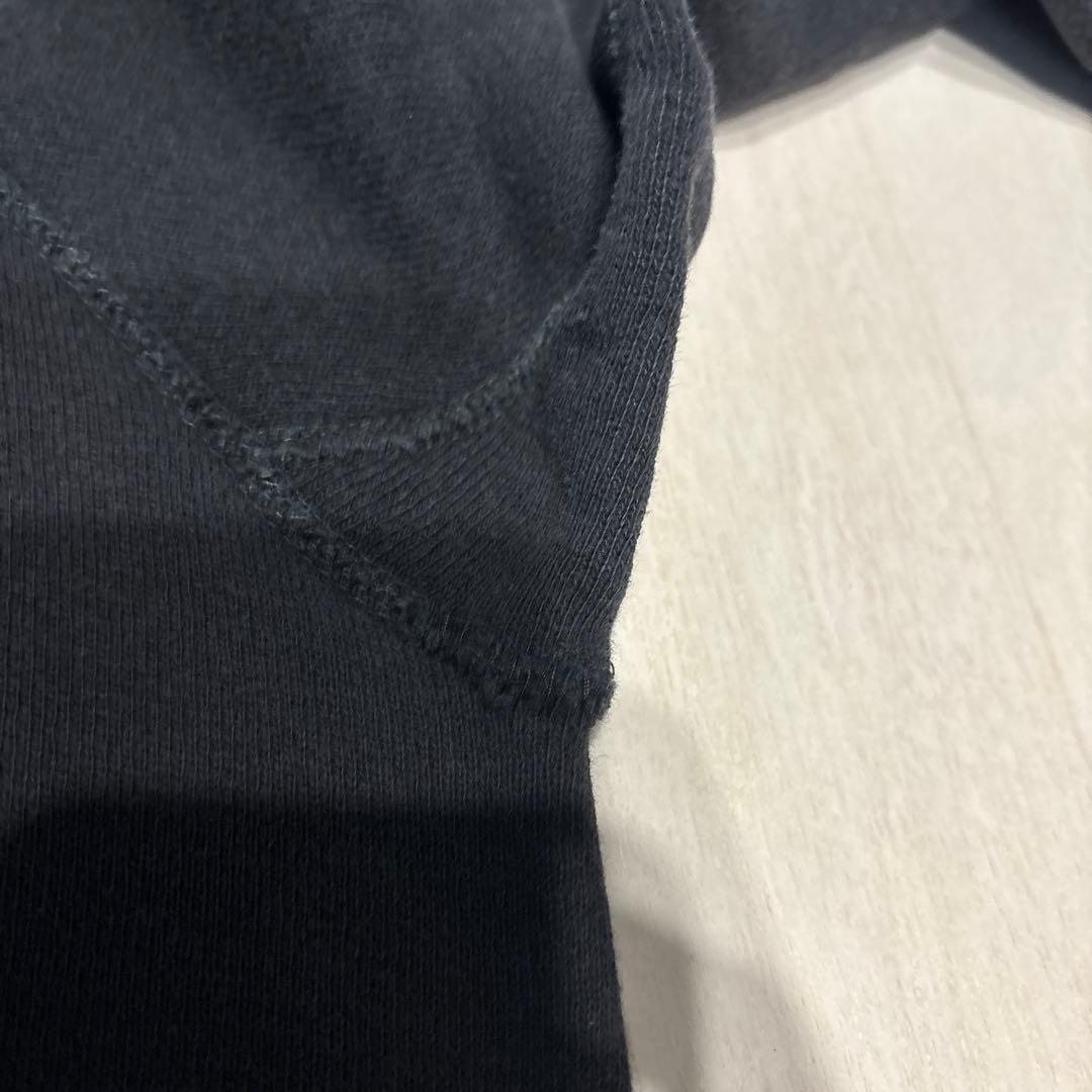 60s カラーフロッキー　スウェット　black M程度　黒