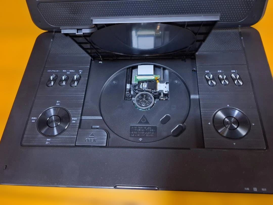 【ほぼ未使用】GREEN HOUSE ポータブルブルーレイプレーヤー 14インチ