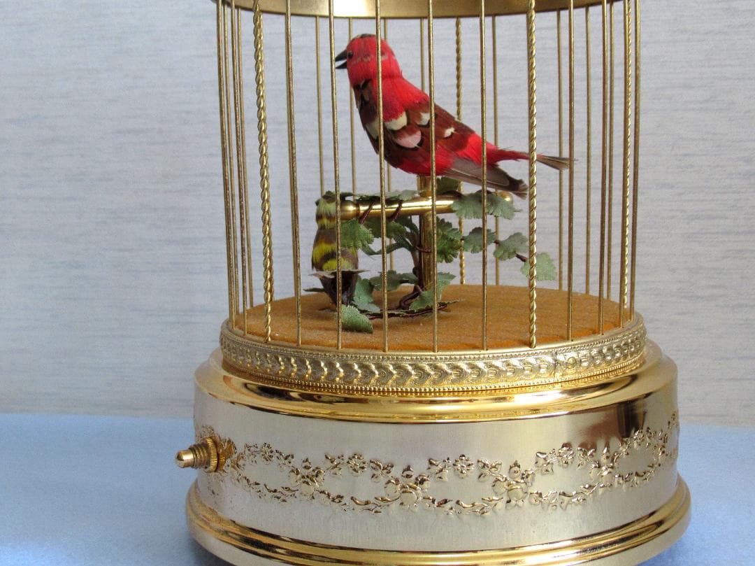 む*ま様 REUGE リュージュ シンギングバード時計　気まぐれ