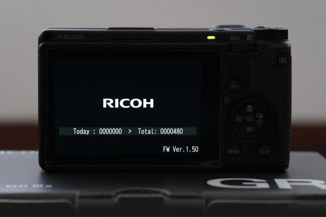 RICOH GRⅢx リコー GR3x シャッター数480回 極美品