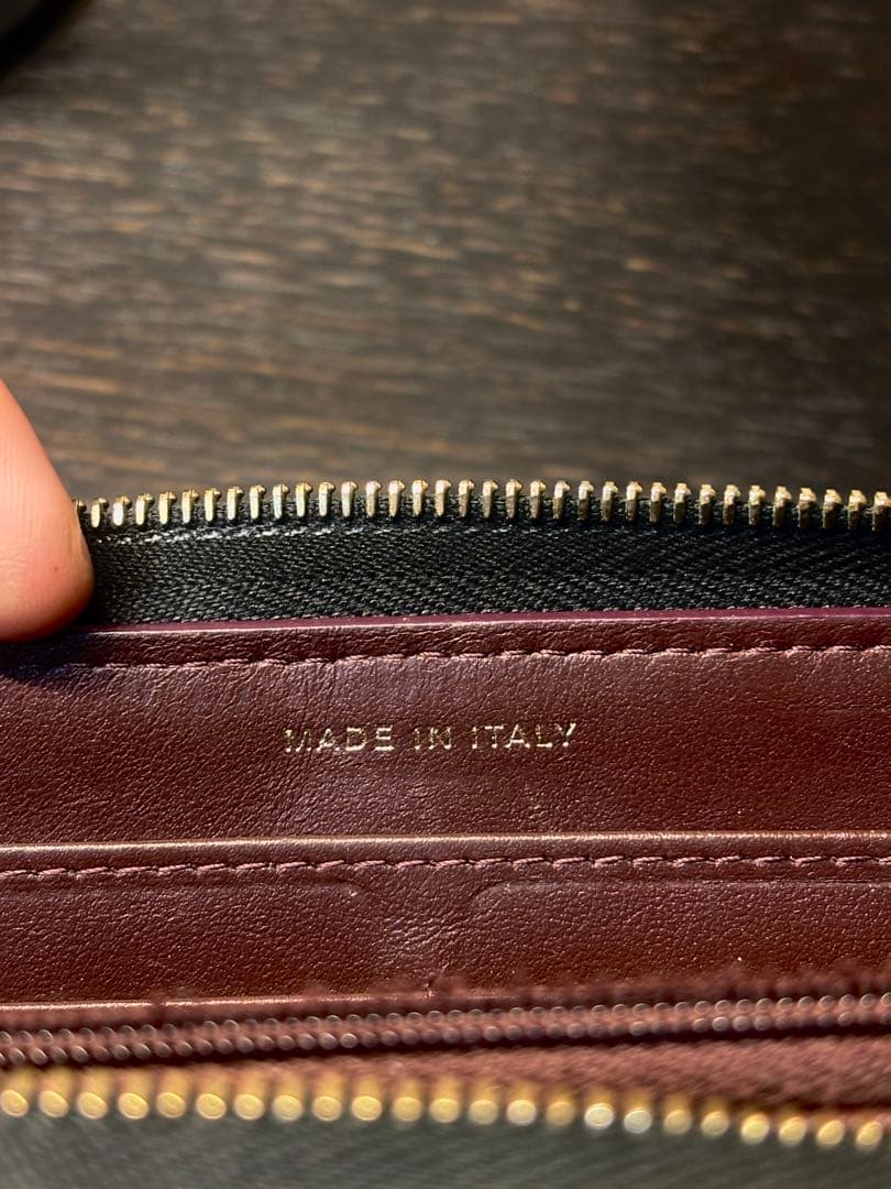 CHANEL シャネル　キャビアスキン　長財布　マトラッセ　正規品