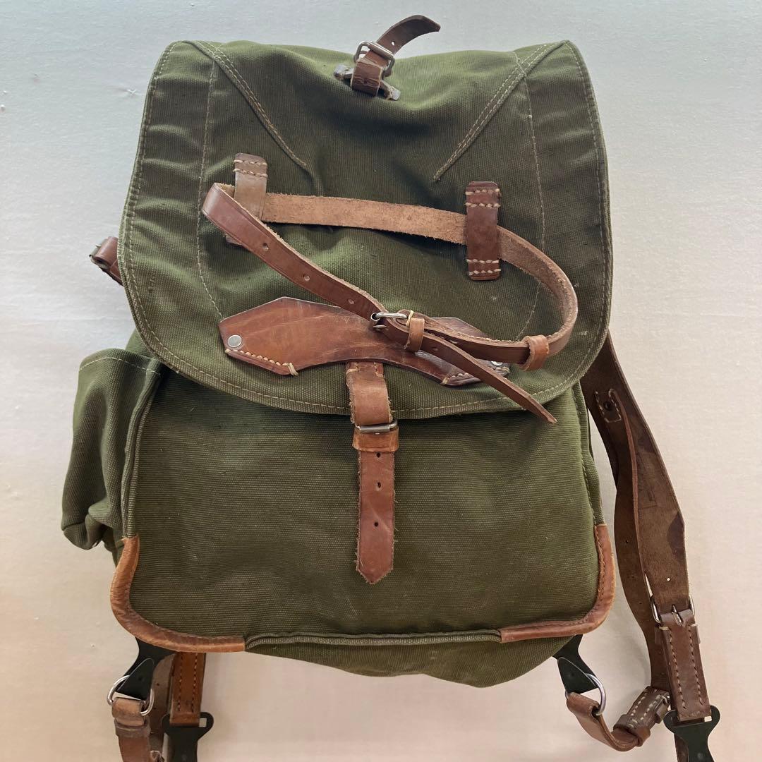 【EUROミリタリー】VINTAGEルーマニアマウンテンバッグ
