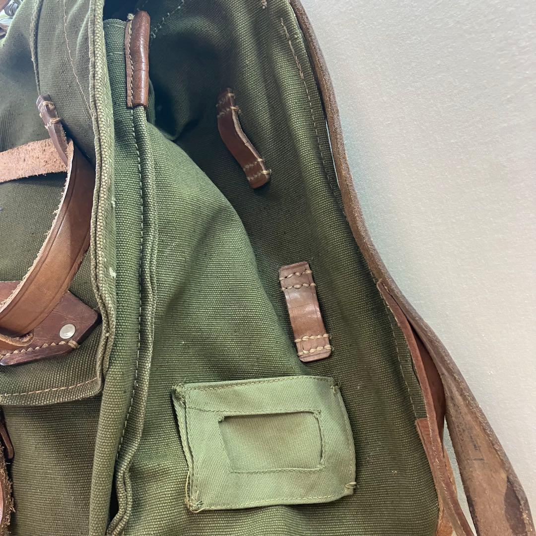 【EUROミリタリー】VINTAGEルーマニアマウンテンバッグ