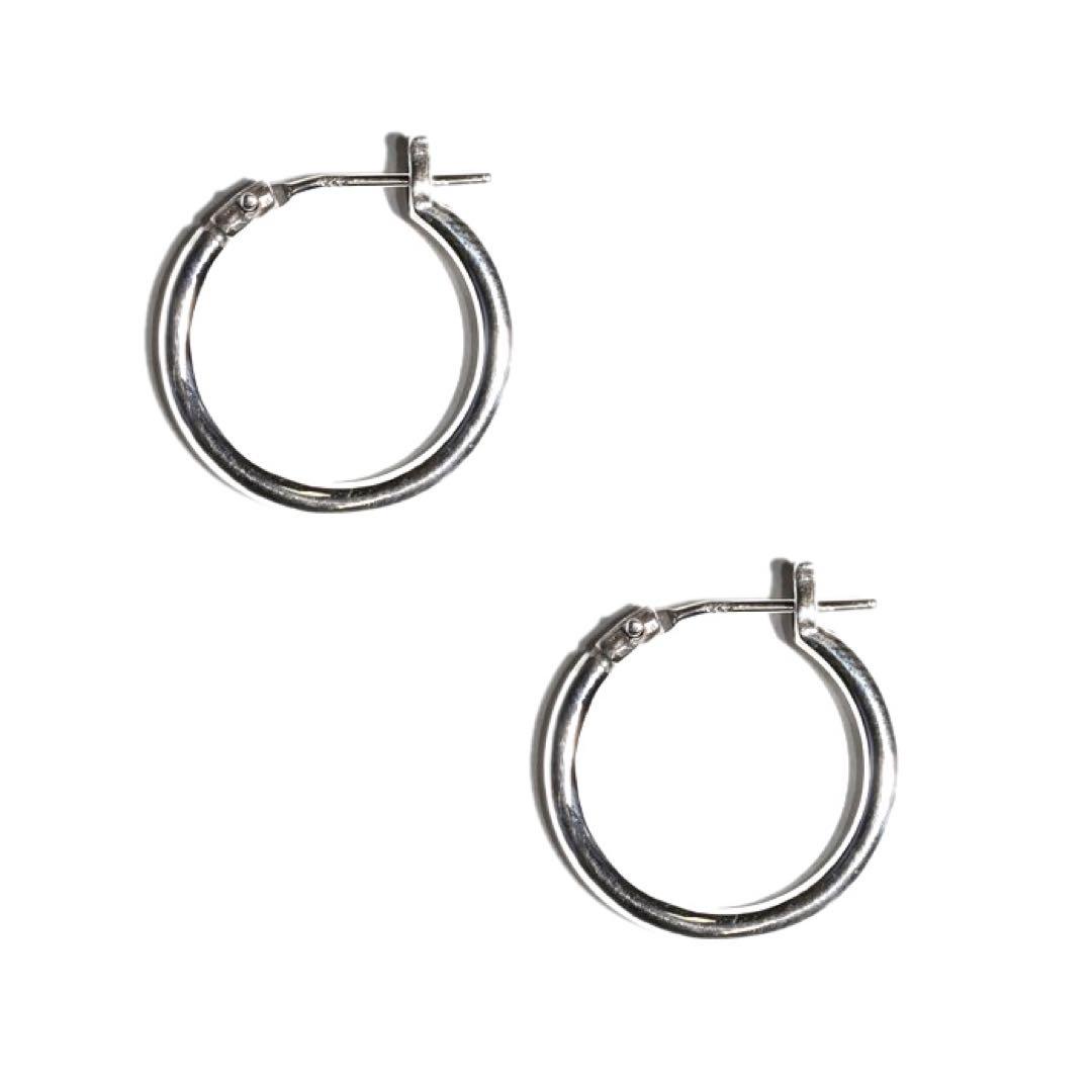 ビビファイ 両耳フープピアス シルバー ワンオクTakaさん着用