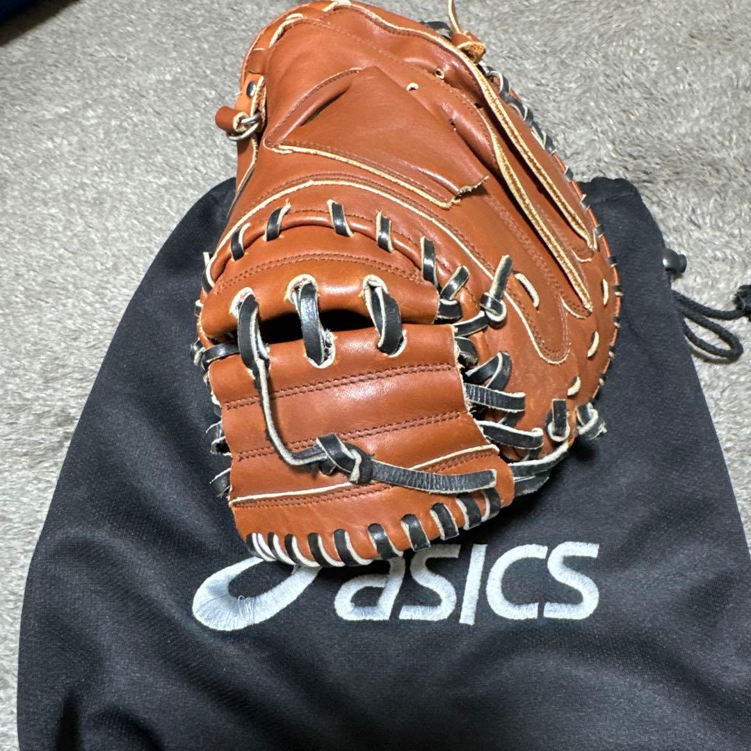 美品　硬式用キャッチャーミット asics NEOREVIVE(使用頻度少なめ)