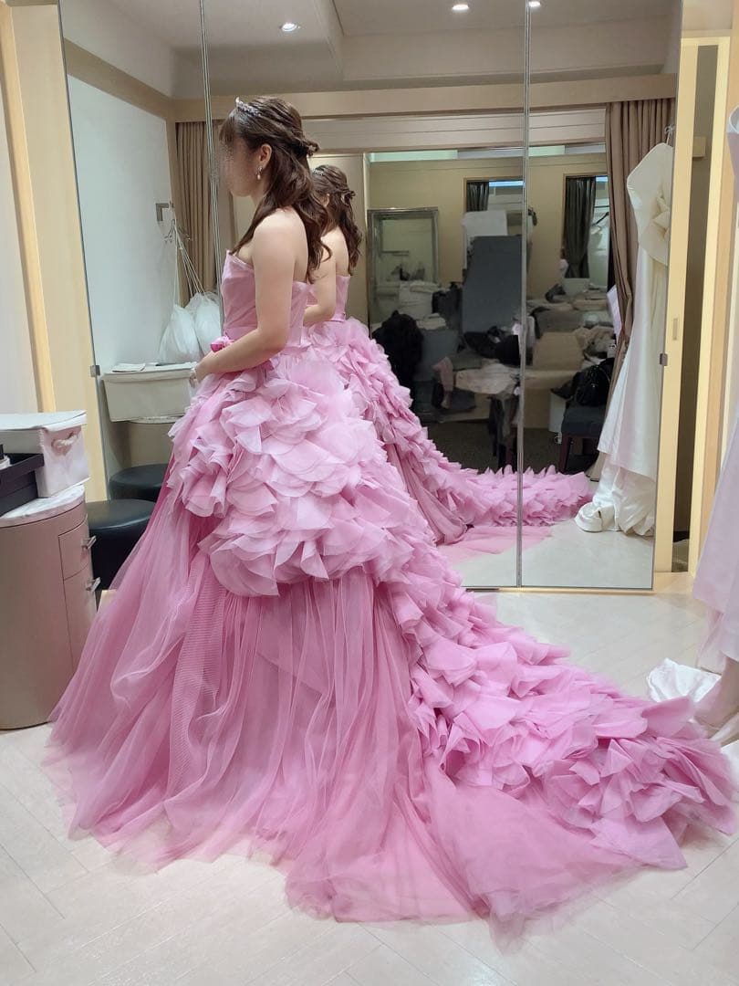 リ*ー様 【大幅値下中】verawang ピンクヘイリー US4